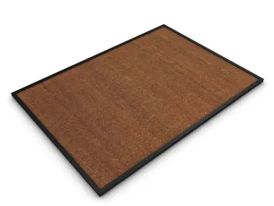 DOORMAT entrance mat with frame 3D model