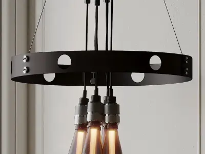 HERO Pendant Light from Buster and Punch 3D model