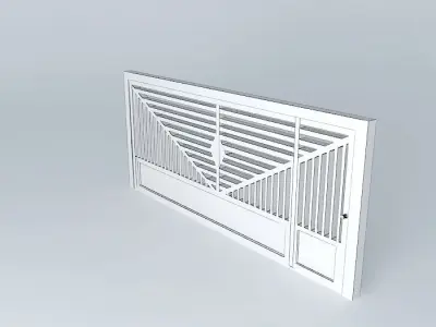 gate radiator grille Free 3D model