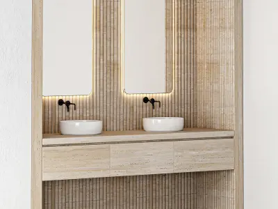 Bathroom Furniture 3D model shop