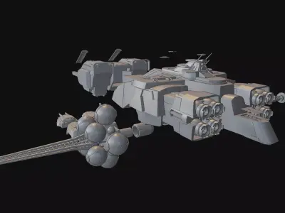 Girty Lue-class Gundam 3D print model