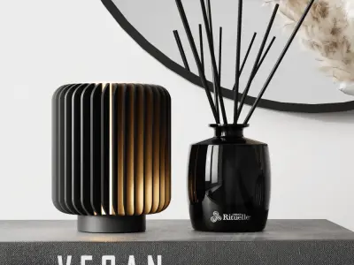 Decor set 3 3D model