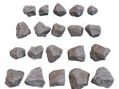 landscaping stone 3D model