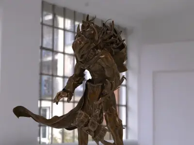 Alien Giant 3D model