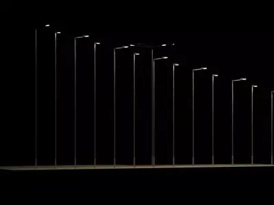 Revit - Light Pole package 3D model