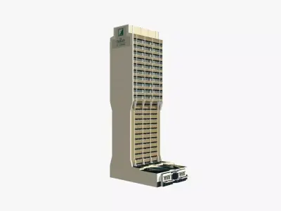 The Chifley at Lennons Low-poly 3D model