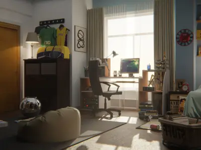 kidsroom 3D model