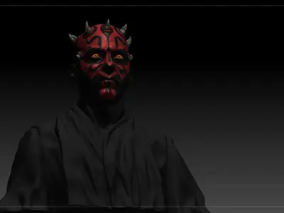 Ray Park - Darth Maul - Star Wars 3D print model
