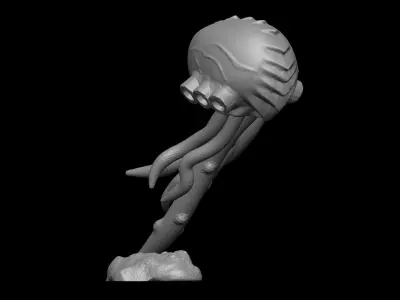 Explosive Spores 3D print model