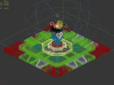 Disney - Quad Building 03 3D model
