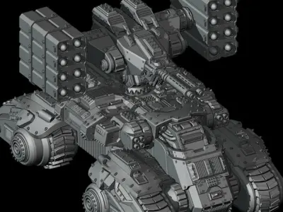 Light Tank  3D print model