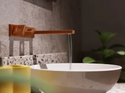 Faucet Set 1 - 15 Faucet Models 3D model