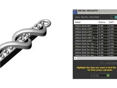 Half set 0058 3D print model
