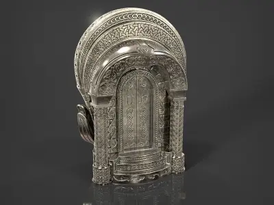 Epic Cross Very Great Sculpture and Historical 3D model 3D print model