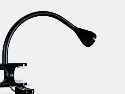 NAVLINGE LED clamp spotlight 2 Low-poly 3D model