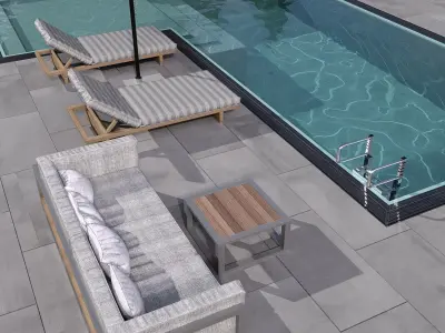 SWIMMING POOL NO87 A 3D model