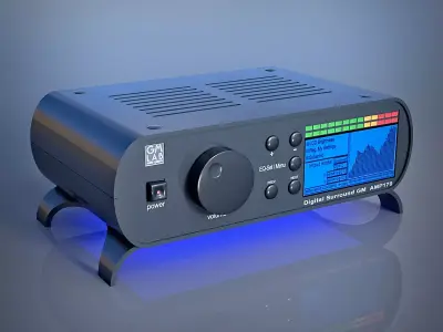 GM Home Mini-Amplifier 3D model