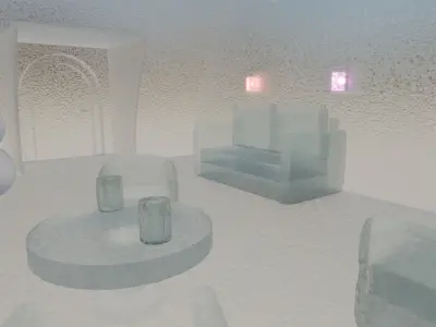 Ice Room 3D model