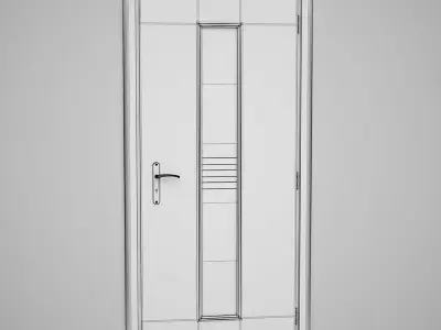 CGAxis Door 3D model