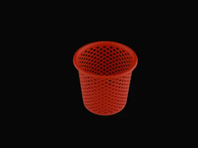 Waste Paper Basket Free 3D model