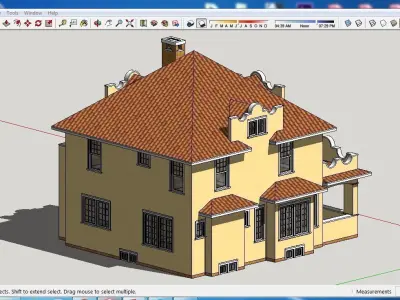 Sketchup Home M7 3D model