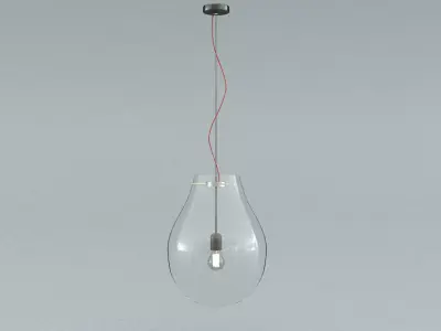 laos Pendant Low-poly 3D model