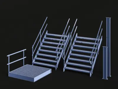 Archmodels vol 295 - factory and warehouse equipment 3D model