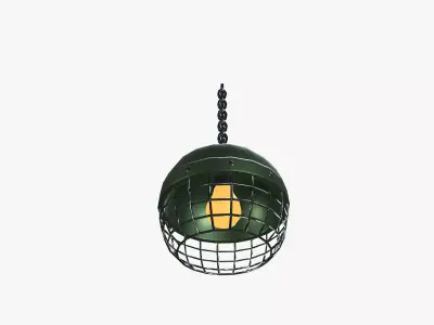 Hanging Lamp 3D model 7