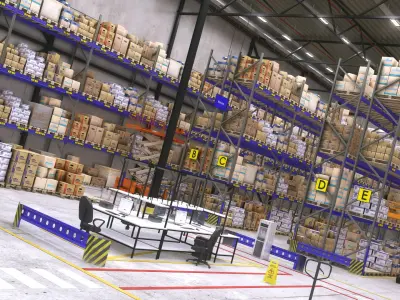  Warehuse Interior and Exterior Colleciton 