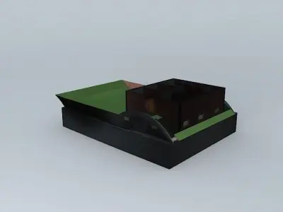 Sloppy House 1 3D model