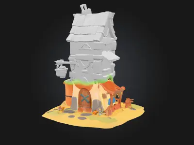 Enchanted Workshop  3D model