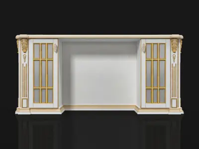 Bar counter 3D model