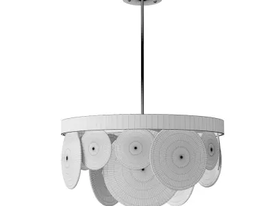 Chandelier Glassy by Romatti 3D model