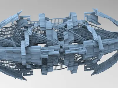 Atlantis Gravity generator 3D model