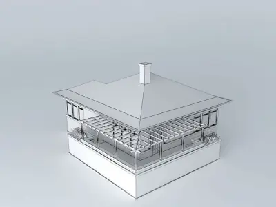 Tiny Bungalow Free 3D model