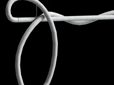 PROLED OPAL SHAPE LED pendant lamp Flex Strip 3D model