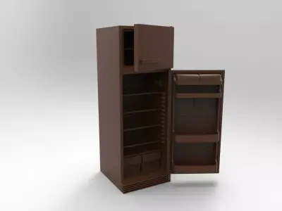 refrigerator mod2 3D print model