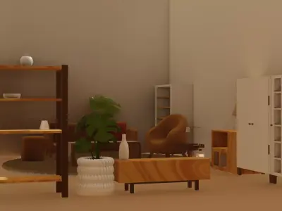 Room Assets 01 3D model