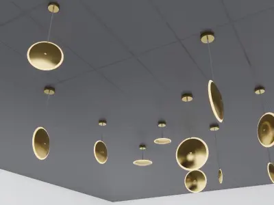Pendant Ceiling Lamps 3D model