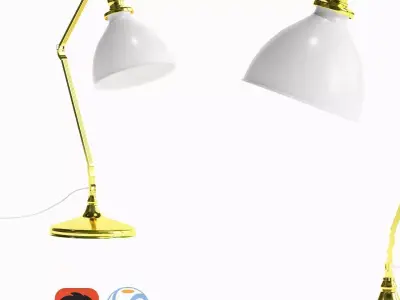 erfan-reading-light table lamp Free 3D model