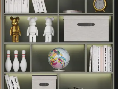 Childrens-playroom Low-poly 3D model