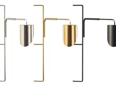 Jack wall light by Bpoint Design 3D model