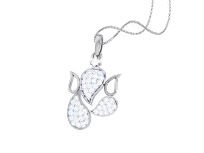 Spiritual Ganesha Pendant 3D print model shop