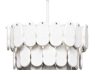 LEON CHANDELIER 89454 3D model