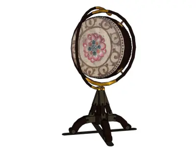 Chinese drum 3D model