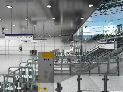  Realistic Wilhelminaplein Metro Station 