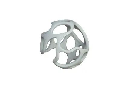 SciFi Cube Object No 25726 Low Poly Shape Texture