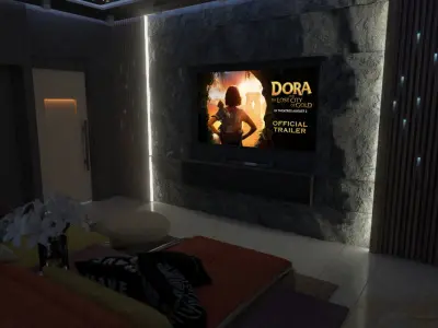 Multimedia Room 1 3D model