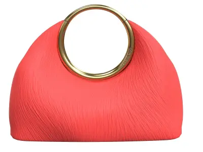 Jacquemus Le Calino fur Bag Low-poly 3D model