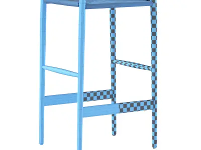 Barstool Wegner 3D model